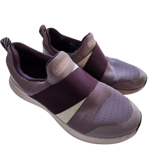 Skechers Shoes - Skechers Goga Mat Air Cooled Ultra Flight‎ Plum Sneakers Womens 9.5 SN 128103